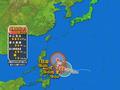台風２２号！
