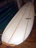 中古ロングボード９’０　￥40000